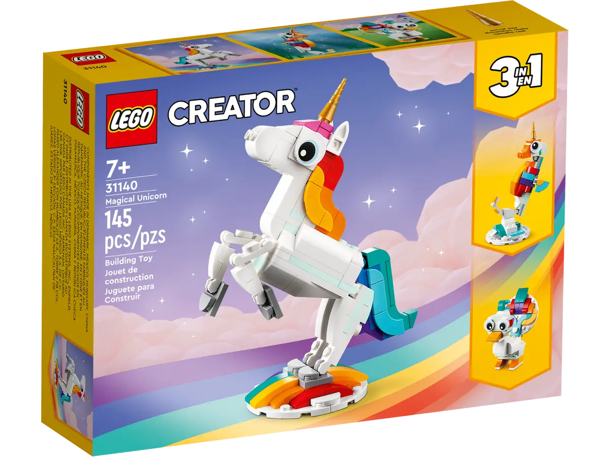 Lego Creator – Unicornio Mágico (31140)